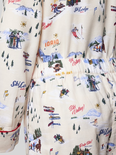 Polo Ralph Lauren Pyjama met all-over print Offwhite - 2