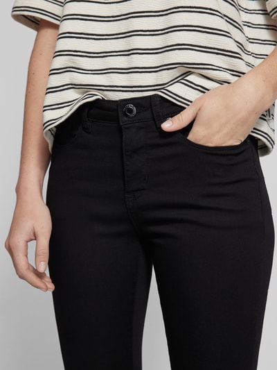 OPUS Skinny fit jeans in 5-pocketmodel, model 'Elma' Zwart - 3