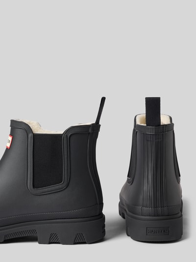 Hunter Stiefel mit Logo-Detail Black 2