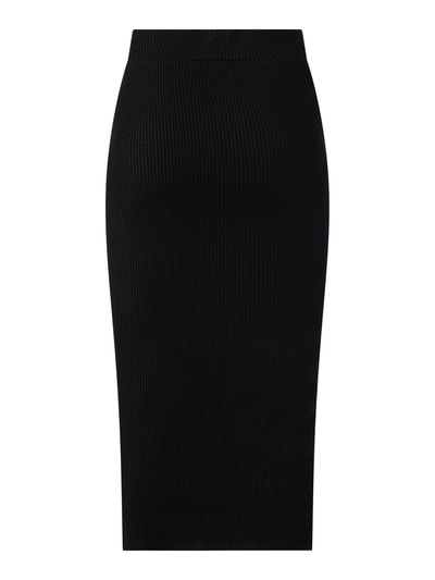 Selected Femme Slim Fit Rock mit elastischem Bund Modell 'Bonnie' Black 4