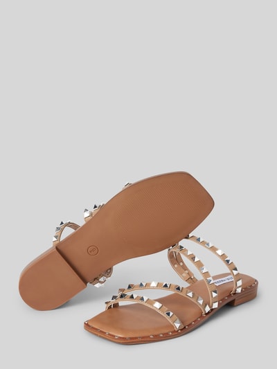 Steve Madden Slippers met studs, model 'SKYLER' Beige - 4