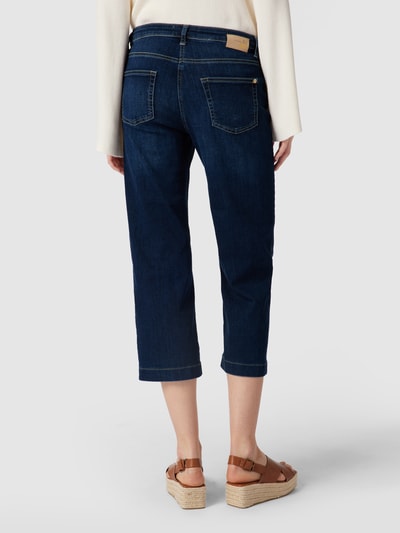 MAC Straight Leg Jeans-Culotte mit Label-Details Bleu 5