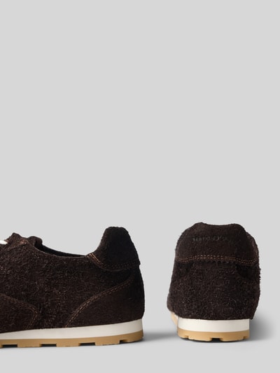 Marc O'Polo Sneaker mit strukturierter Oberfläche Modell 'Fabiana 4' Dunkelbraun 2
