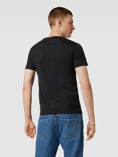 Levi's® T-shirt met labelprint Zwart - 5