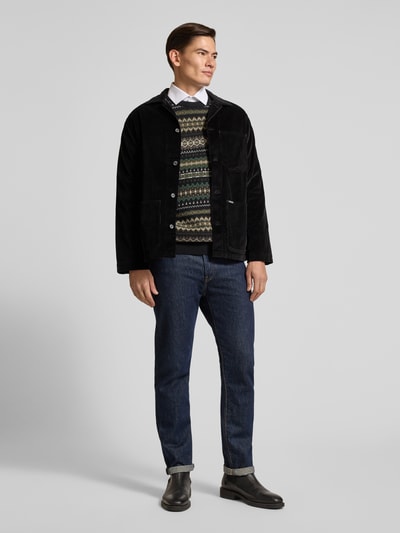 Polo Ralph Lauren Overhemdjack met reverskraag Zwart - 1