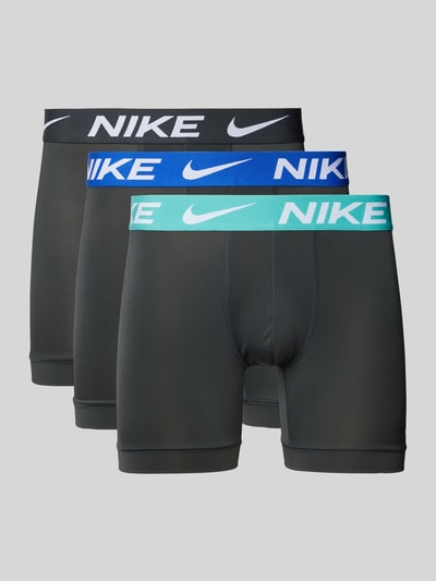 Nike Boxershorts mit elastischem Logo-Bund im 2er-Pack Black 1