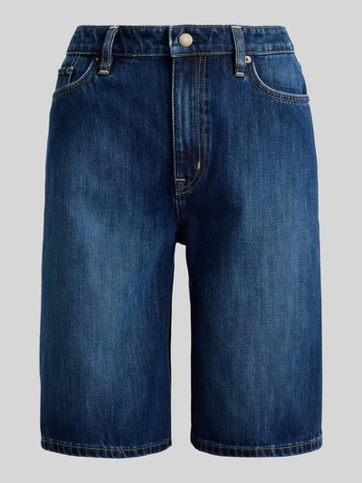 Lauren Ralph Lauren loose fit bermuda van denim Jeansblauw - 2