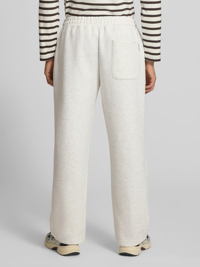 JACK & JONES Straight Fit Sweatpants mit elastischem Bund Weiss 5
