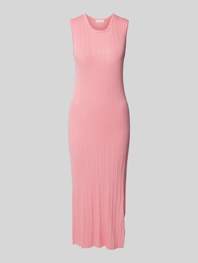 Christian Berg Woman Strickkleid mit Strukturmuster Pink 2