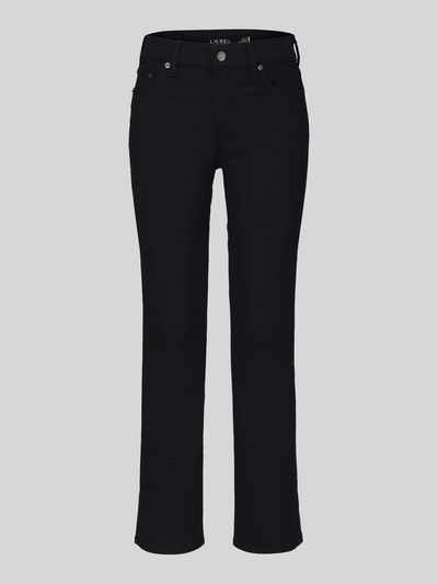 Lauren Ralph Lauren Jeansy o kroju straight fit z mieszanki bawełny Czarny 2