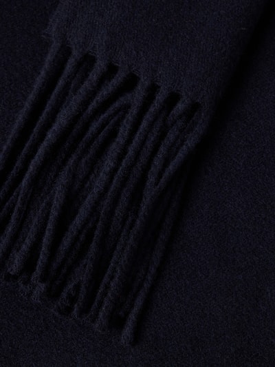 Samsøe Samsøe Schal aus Woll-Kaschmir-Mix Modell 'JOLLY' Dunkelblau 2