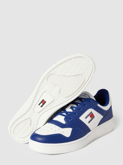 Tommy Jeans Sneakers met labeldetails, model 'BASKET' Blauw - 4