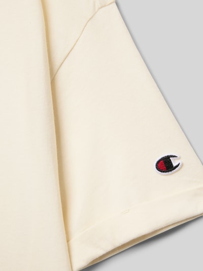CHAMPION T-Shirt mit Logo-Print Sand 2