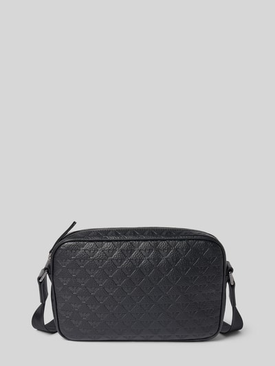 Emporio Armani Umhängetasche mit Logo-Muster Black 4