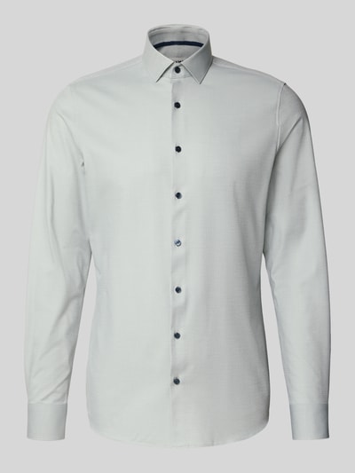 OLYMP Level Five Slim Fit Businesshemd mit Kentkragen Gruen 2