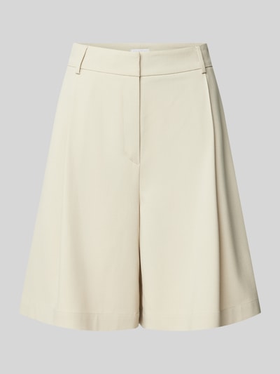 Jake*s Collection Relaxed Fit Shorts mit Bundfalten Kitt 2