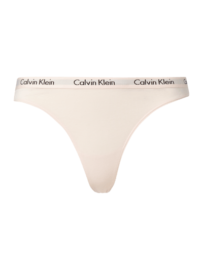 Calvin Klein Underwear String mit Logo-Bund  Hellrosa 2