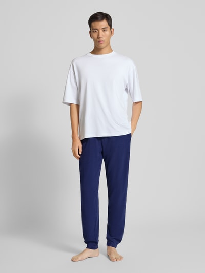 Tommy Hilfiger Regular Fit Sweatpants aus reiner Baumwolle Marine 1