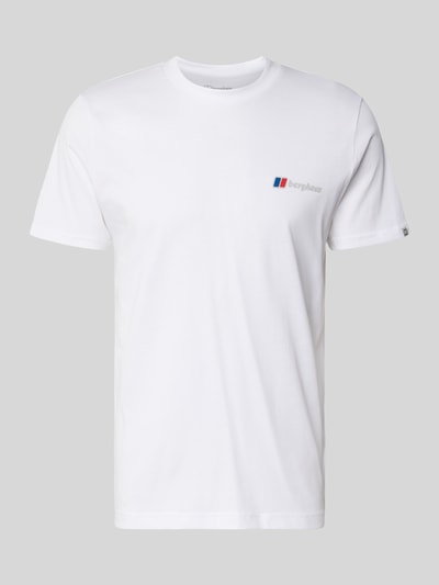 Berghaus T-Shirt mit Logo und Rundhalsausschnitt Weiss 2