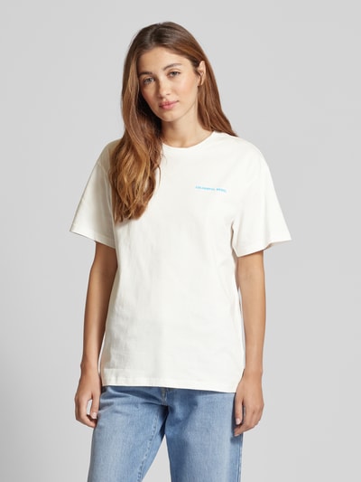 Colourful Rebel Loose Fit T-Shirt mit Rundhalsausschnitt Weiss 4