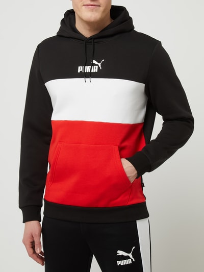 Black and red puma hoodie online