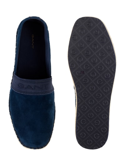 Gant Espadrilles aus Leder und Textil Modell 'Lular' Dunkelblau 4