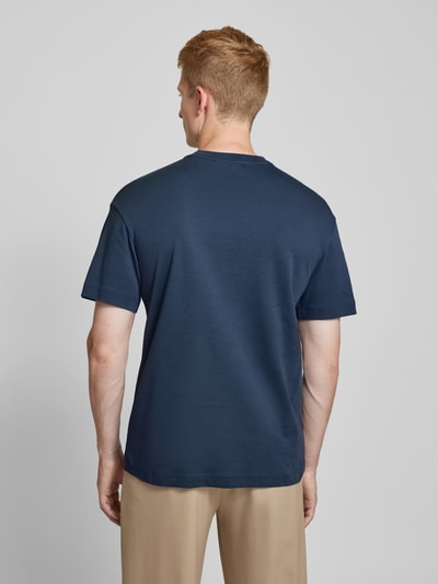 CK Calvin Klein T-shirt met labelprint Blauw - 5