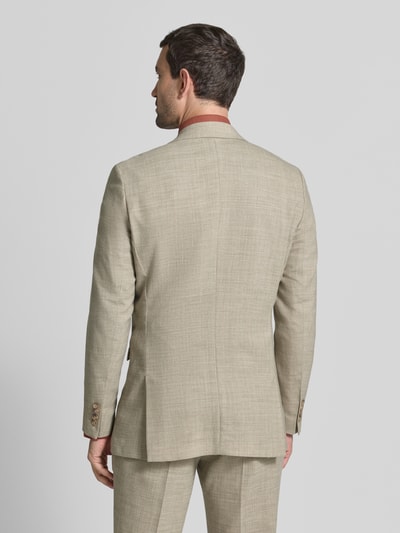 Selected Homme Marynarka garniturowa o kroju slim fit z dodatkiem wełny model ‘OASIS’ Piaskowy 5