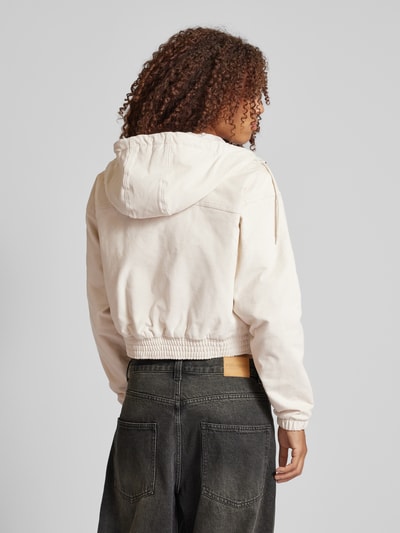 Dickies Ribcordjack met capuchon Offwhite - 5