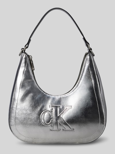 CK Calvin Klein Umhängetasche mit Logo-Detail Silber 1
