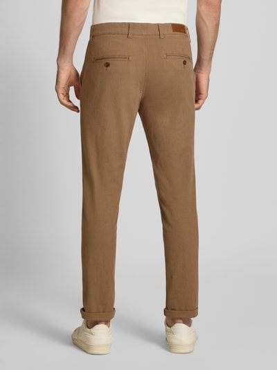 Jack & Jones Slim fit broek met steekzakken, model 'MARCO' Beige - 5
