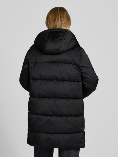 BOSS Płaszcz pikowany o kroju regular fit z wodoodpornego materiału model ‘PETRANO’ Czarny 5