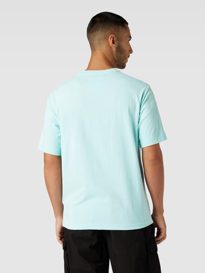 CHAMPION T-Shirt mit Logo-Stitching Mint 5