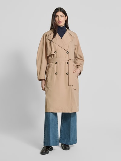 Peuterey Trenchcoat mit Eingrifftaschen Beige 4