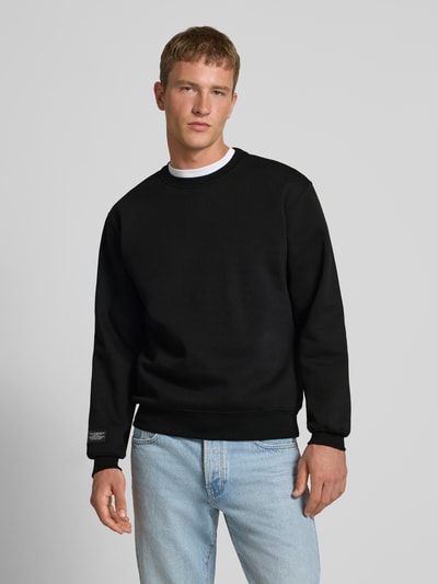 Alpha Industries Sweatshirt mit Label-Detail Black 5