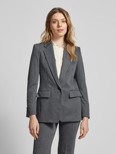 Drykorn Blazer met klepzakken, model 'ATLIN' Antraciet - 4