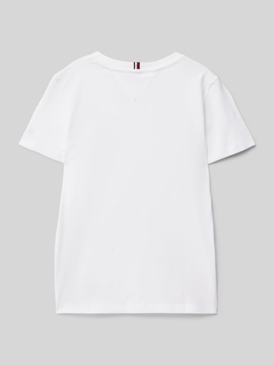 Tommy Hilfiger Teens T-Shirt mit Label-Print Weiss 3