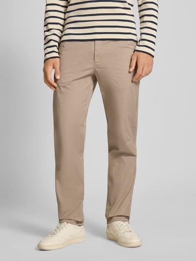 Calvin Klein Jeans Slim fit chino met steekzakken Beige - 4