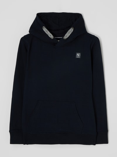 Garcia Hoodie met kangoeroezak  Marineblauw - 1