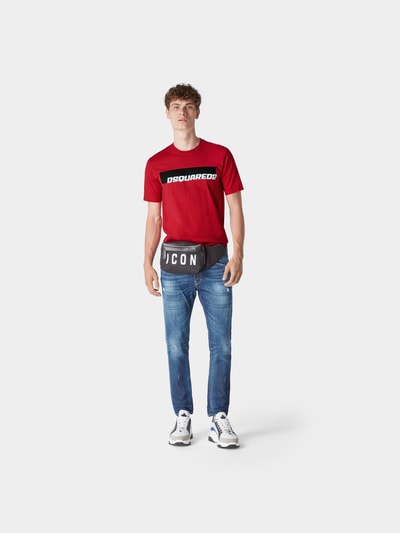 Dsquared2 T-Shirt aus Baumwolle Rot 1