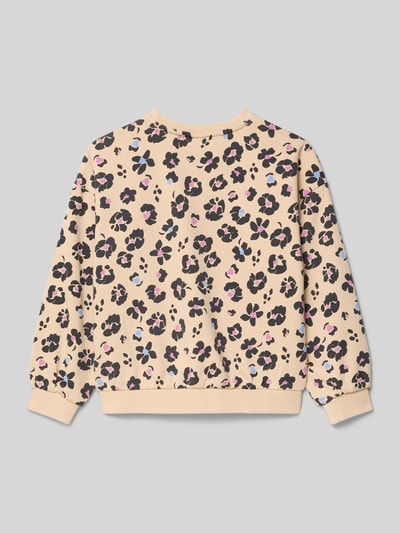 s.Oliver RED LABEL Oversized Sweatshirt aus Baumwoll-Mix Ecru 3