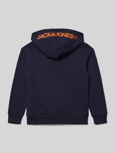 Jack & Jones Hoodie mit Kapuze Modell 'OLIVE' Marine 3