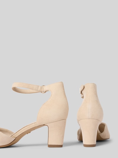 Tamaris Pumps mit Fesselriemen Sand 2