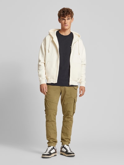 BLKVIS Sweatjacke mit Kapuze Offwhite 1