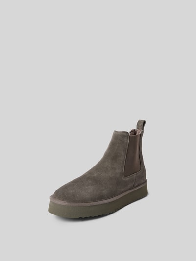 Copenhagen Chelsea Boots aus echtem Leder Dunkelbraun 2