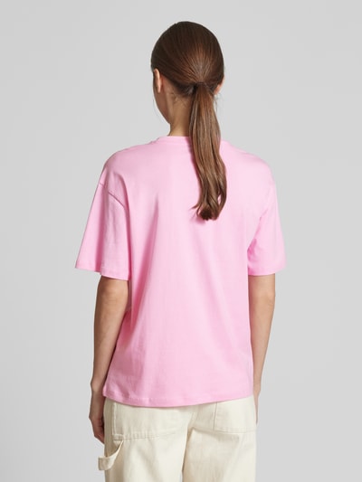 Vero Moda Relaxed Fit T-Shirt aus reiner Baumwolle Modell 'SOPHIE MIA' Pink 5