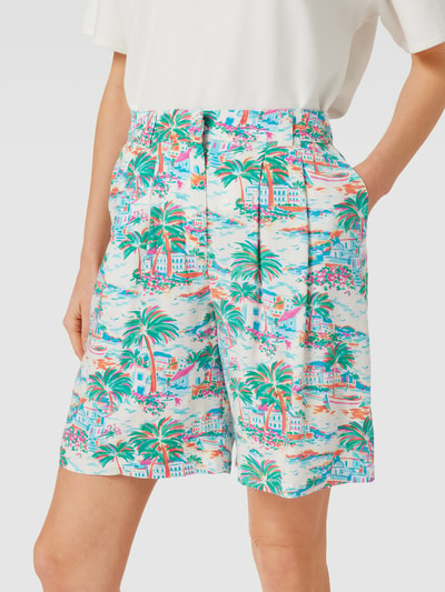 Jake*s Casual Shorts aus reiner Viskose Lagune 3