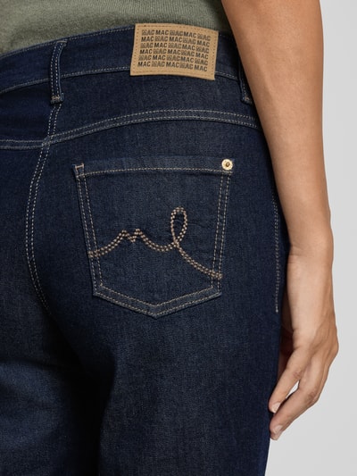 MAC Jeansy rozkloszowane z 5 kieszeniami model ‘Laura’ Ciemnoniebieski 3