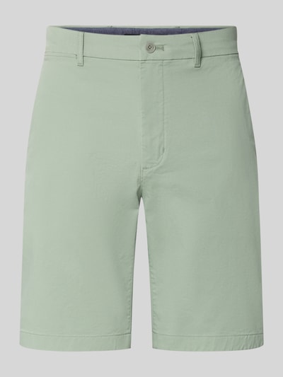 Tommy Hilfiger regular fit bermuda’s van katoenmix Mintgroen - 2