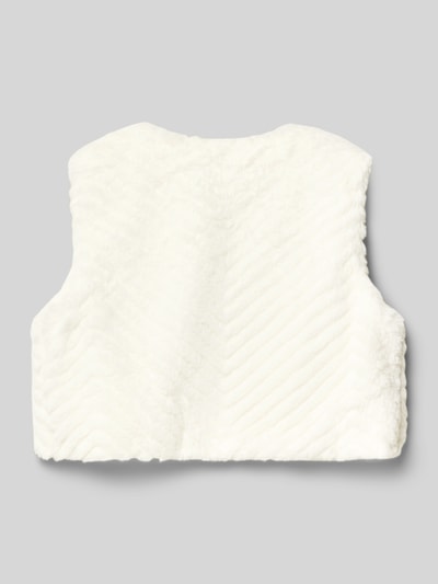 DANAMADE Weste aus Kunstfell Modell 'HASEL' Sand 3